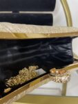 Evening gold clutch
